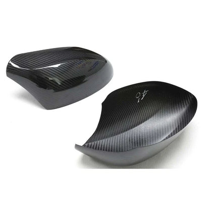 Real Carbon Fiber Side View Mirror Cover Cap Trim Fit For BMW Z4 E85 2009-2015