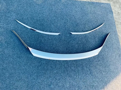 Front Hood Cover Chrome Trim for Toyota Harrier Venza (2020-2024)