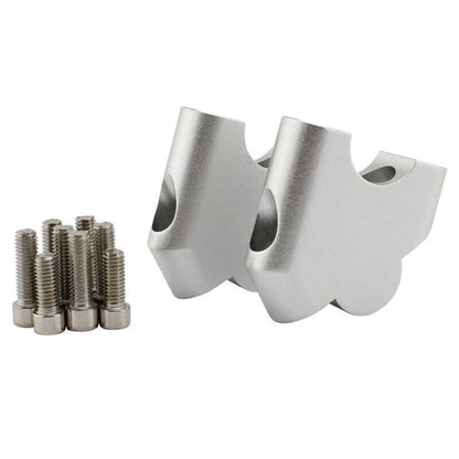 Riser Handlebar Offset for BMW S 1000 XR (2020-2021) - Silver