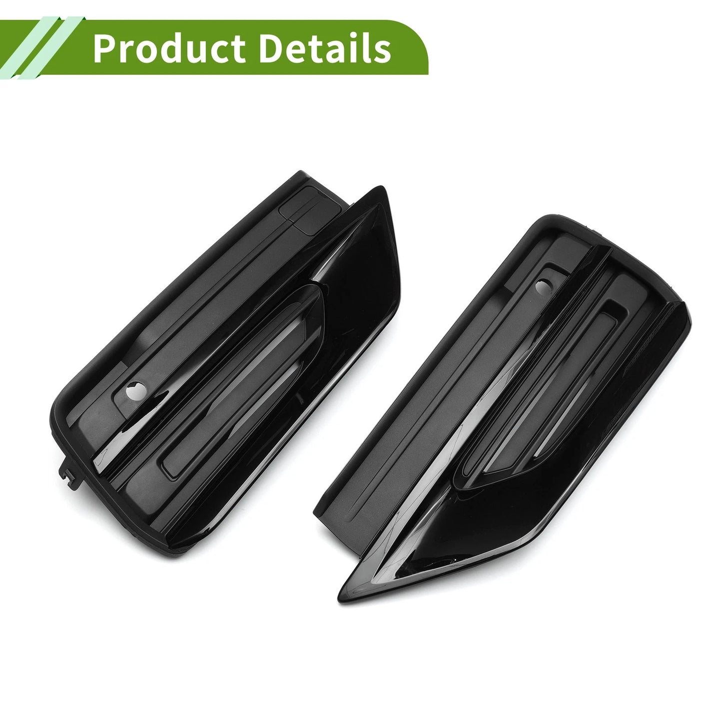 Front Fog Light Grills for Volvo XC90 (2020-2021) - 1 Pair