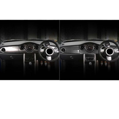 Carbon Fiber Full Set Dashboard Panel Cover Trim For Mini Cooper S R53 2005-2006