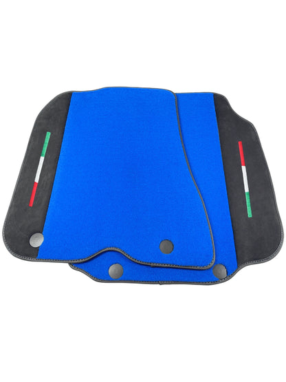 AutoWin Blue Floor Mats for Ferrari F12 Berlinetta (2012-2017)