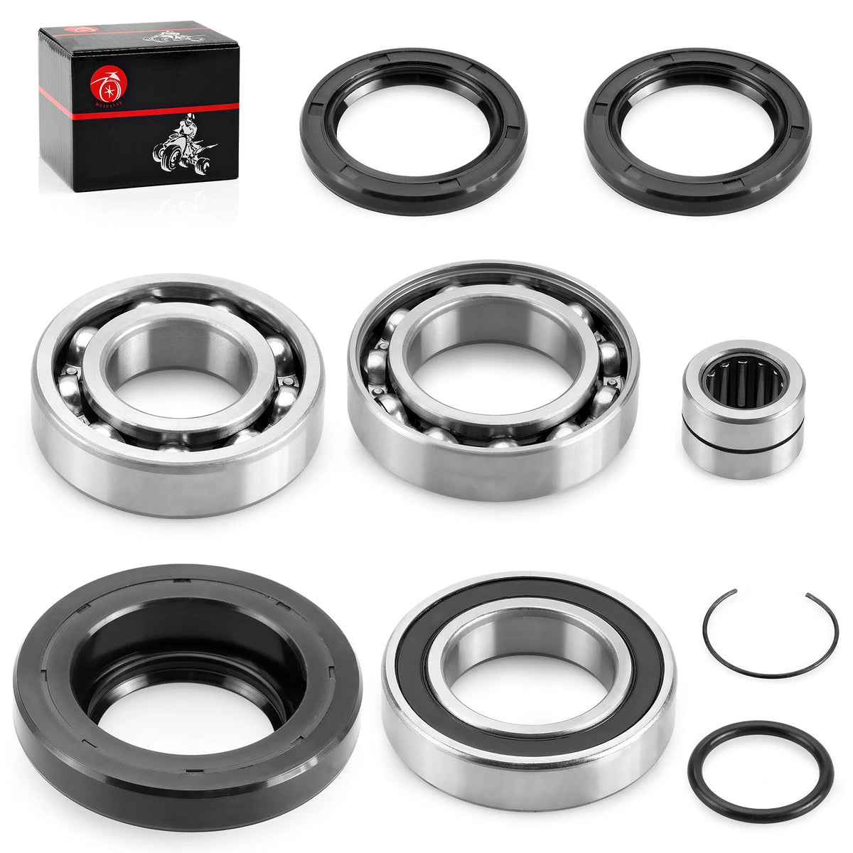 Rear Differential Bearing Seal Kit for Honda Foreman Rubicon 500 (2009-2014)