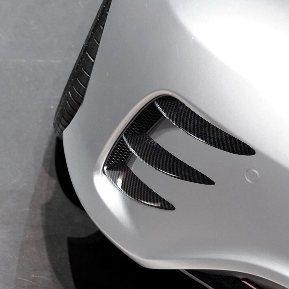 Carbon Rear Bumper Vent Canard Spoiler for Mercedes Benz A45 W176 (2013-2018)