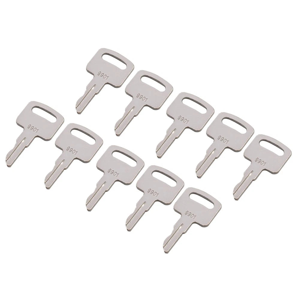 10 x Ignition Keys for JLG Lift T350, 2033E3, 1932E3 (No Year Specified)
