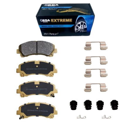 Front / Brake Pads & Shim Hardware Kit for Holden Colorado RC RG