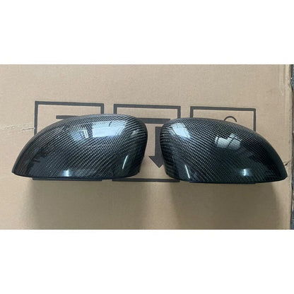 REAL Carbon Fiber Side Mirror Shell Cover Replace for Fiat 500 Abarth 2012-2019