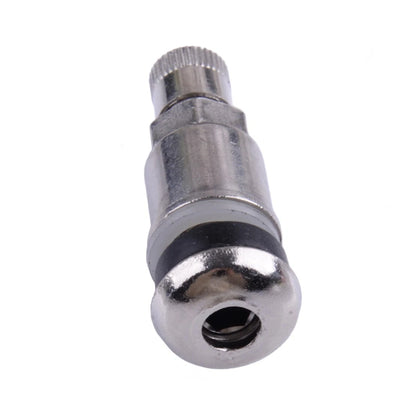 4x Tubeless Wheel Tyre Valve Stems with Dust Caps for Car & Truck