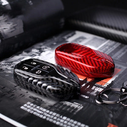 Carbon Fiber Key Case Cover for 2013+ Maserati MSA (2013 - )