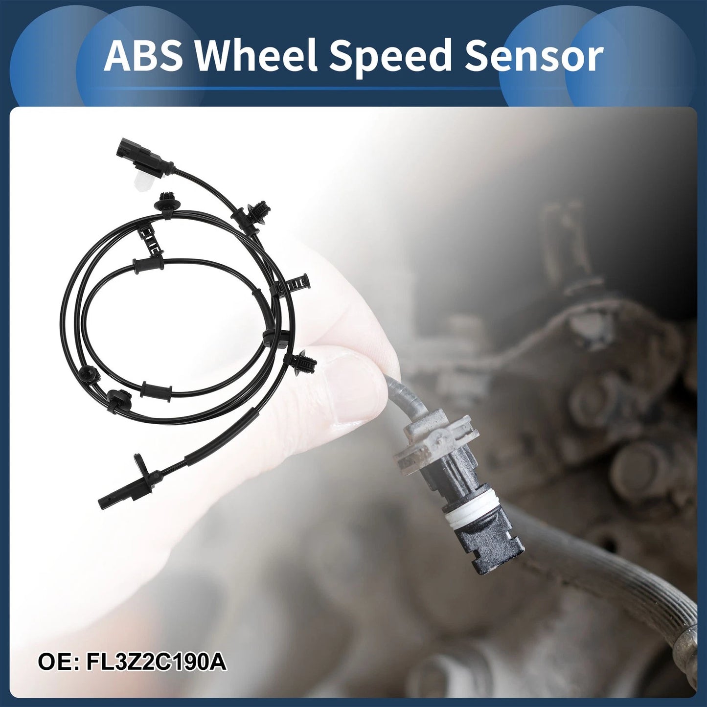ABS Wheel Speed Sensor for Ford F-150 Rear Right (2015-2023)