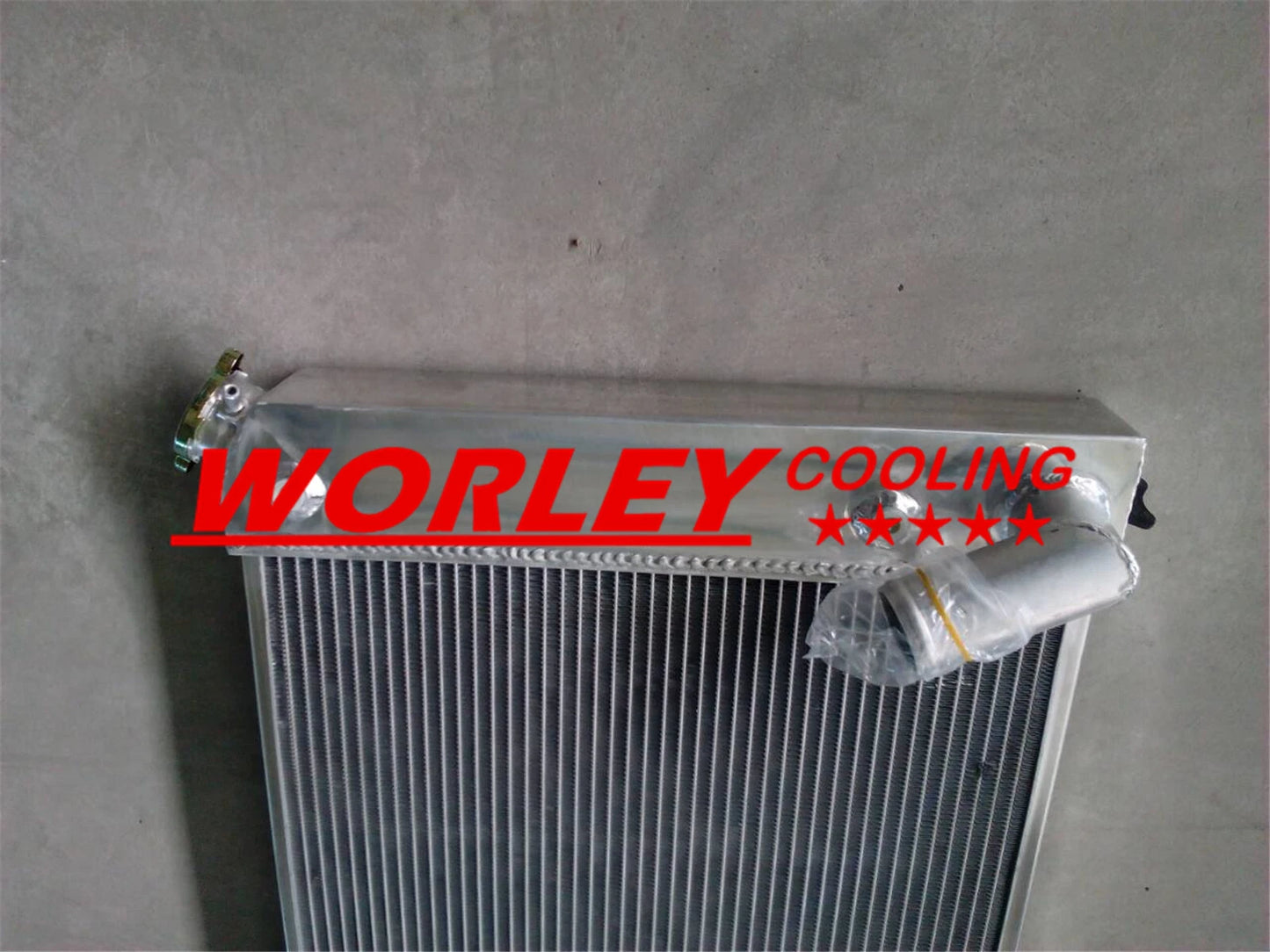 Aluminum Radiator for Chevrolet Corvette 350 5.7L V8 (1969-1972)
