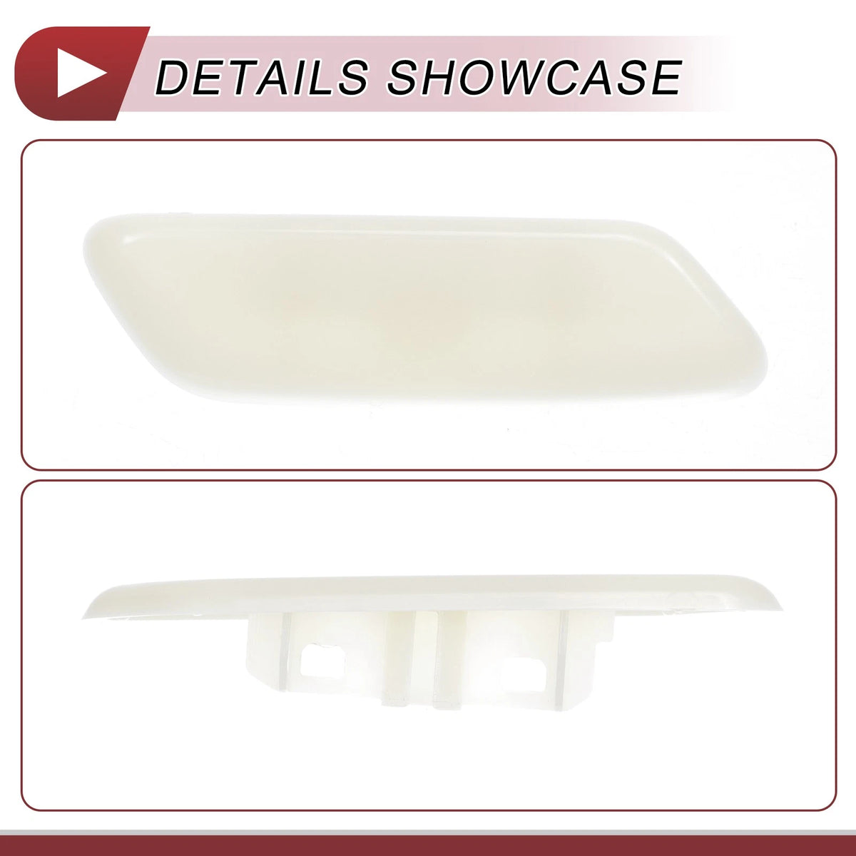 Front Right Washer Nozzle Cover for Lexus IS250 (2009-2010) Unpainted 1 x