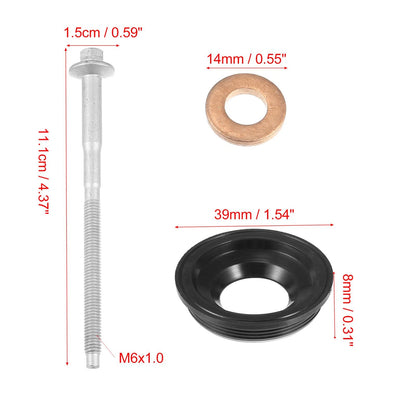 Diesel Injector Seal & Clamp Bolts for Ford Transit MK7 (2006-2011)