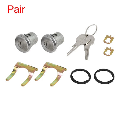 Door Lock Cylinder with Key for Chevrolet GMC Buick Cadillac