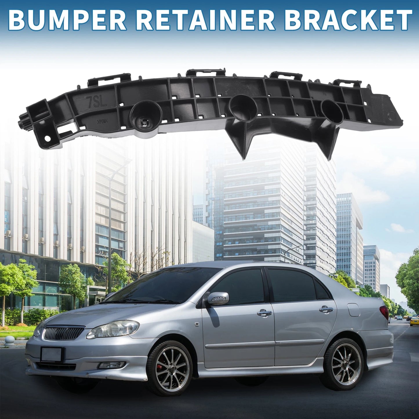 Left Rear Bumper Retainer Bracket for Toyota C-HR (2018-2019)