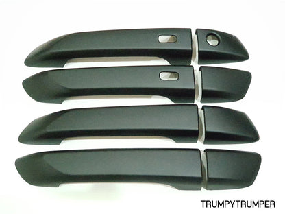 Matte Black Door Handle Cover Trim for Isuzu D-Max Ute (2020-2021)