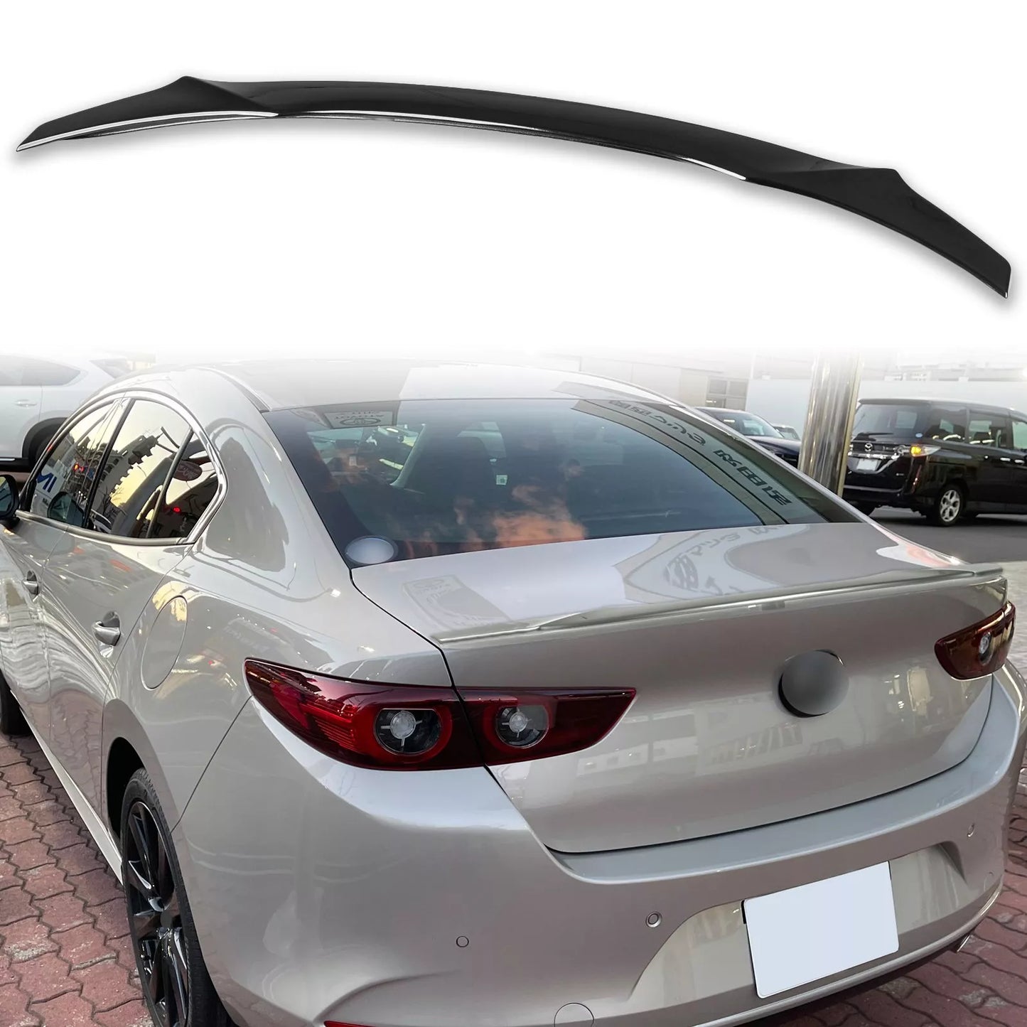ABS Boot Spoiler for Mazda3 BP Sedan (2019-2024)