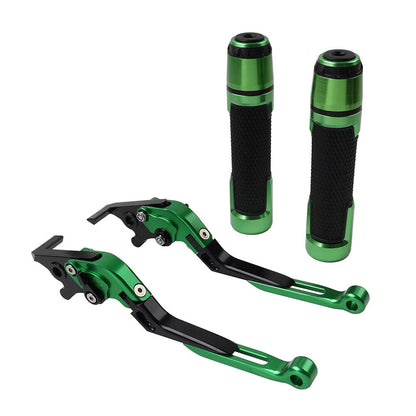 Extendable Brake Clutch Levers & Handlebar Grips for BMW G310R G310GS (2017-2023)