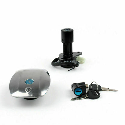 Ignition Lock & Fuel Gas Cap Key Set for Suzuki GS125 (1982-2000)