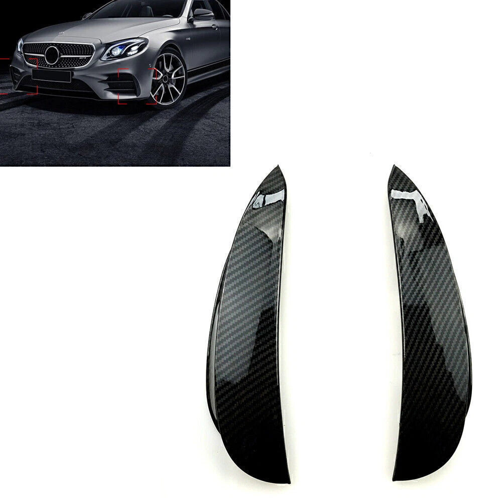 Carbon Fiber Side Air Vent Trim for Mercedes W213 E200L E300L AMG (2016-2023)