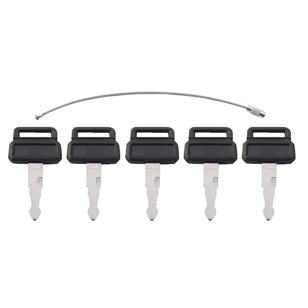 5PCS Key Metal for DAEWOO DOOSAN Excavator Heavy Equipment (2172-00218)