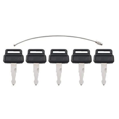 5PCS Key Metal for DAEWOO DOOSAN Excavator Heavy Equipment (2172-00218)