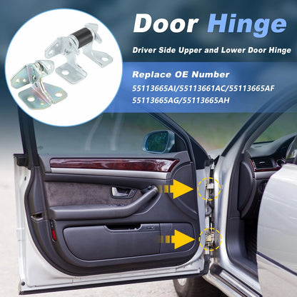 Front Left Upper Lower Door Hinge for Jeep Grand Cherokee (2013 - 2021)