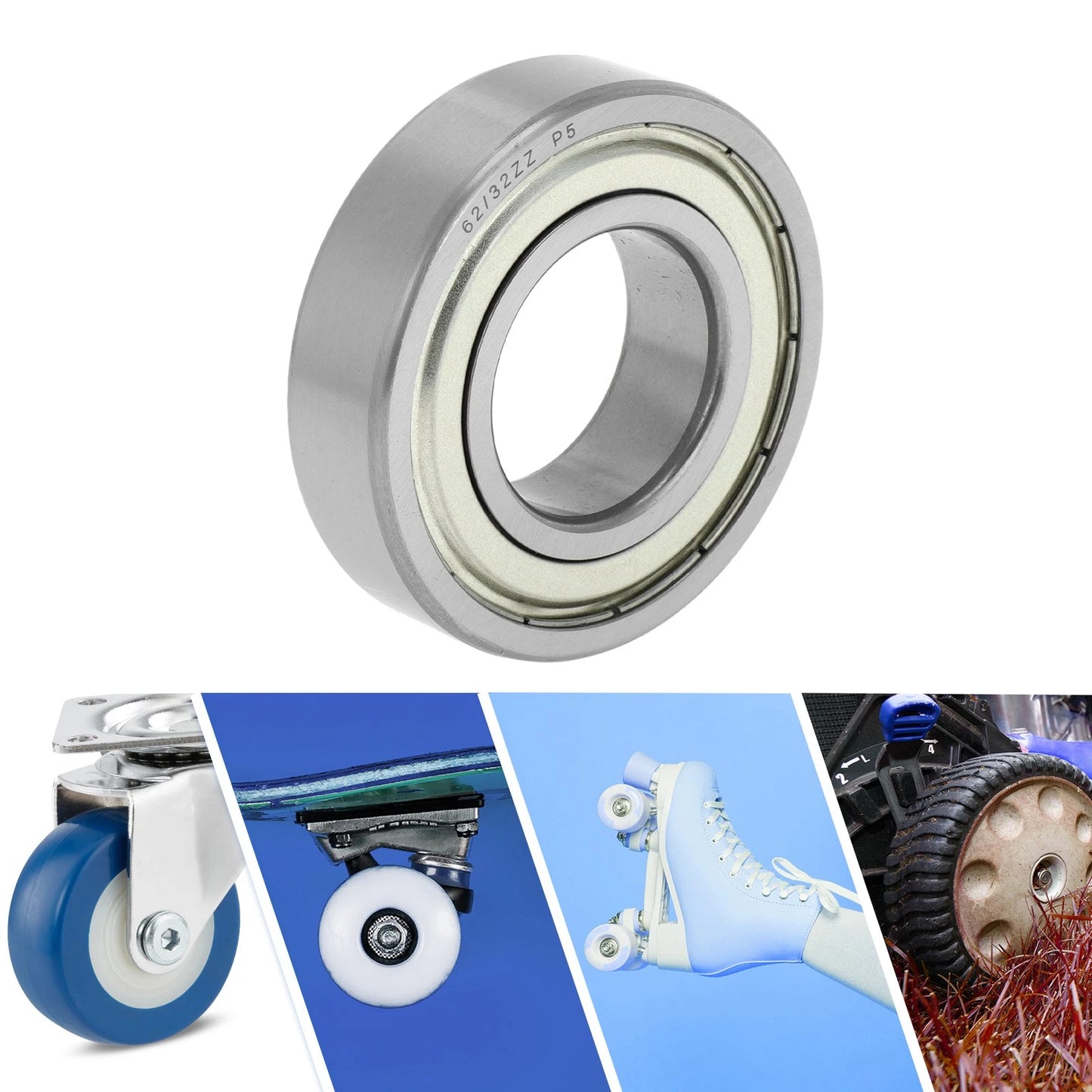 Deep Groove Ball Bearing P5 32x65x17mm for Scooter Skateboard Wheel
