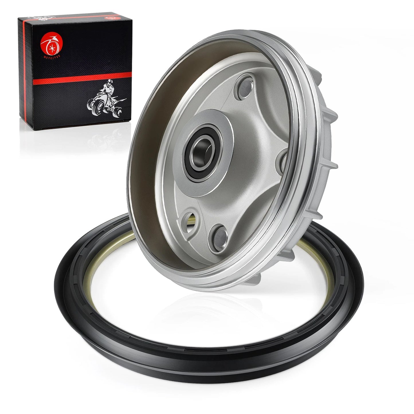Front Brake Drum Hub & Seal for Honda Rancher 350 TM/TE (2000–2006)