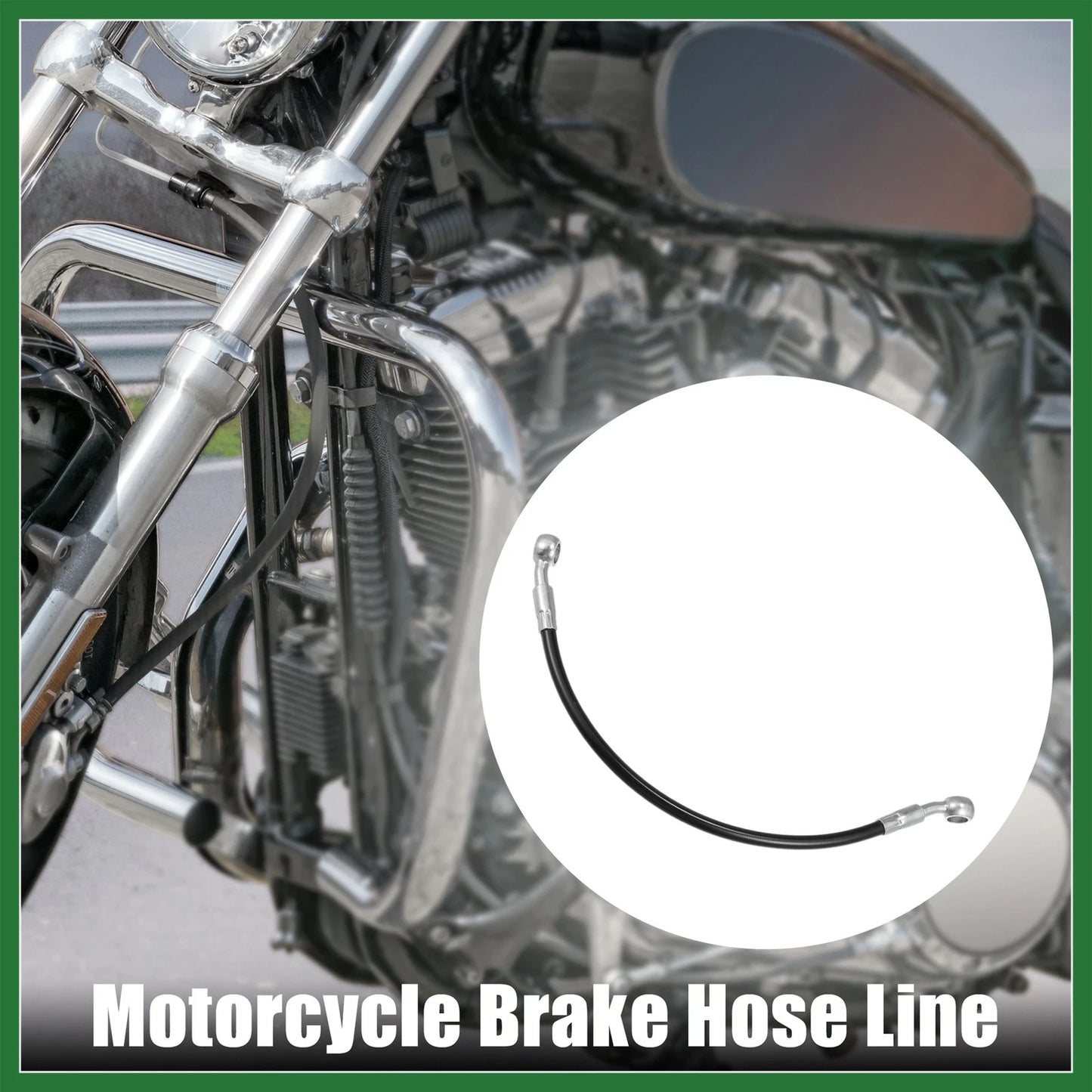 Brake Hose / 30cm / Hydraulic Brake Line Oil Hose 1 Set for Motorcycle