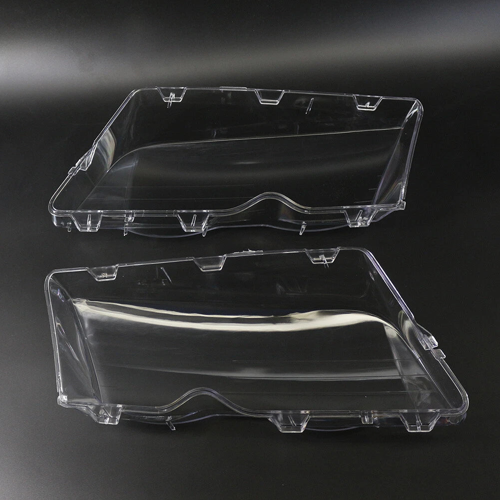 Headlight Lens Shell Cover for BMW 3 Series E46 Sedan (1998-2001) Clear