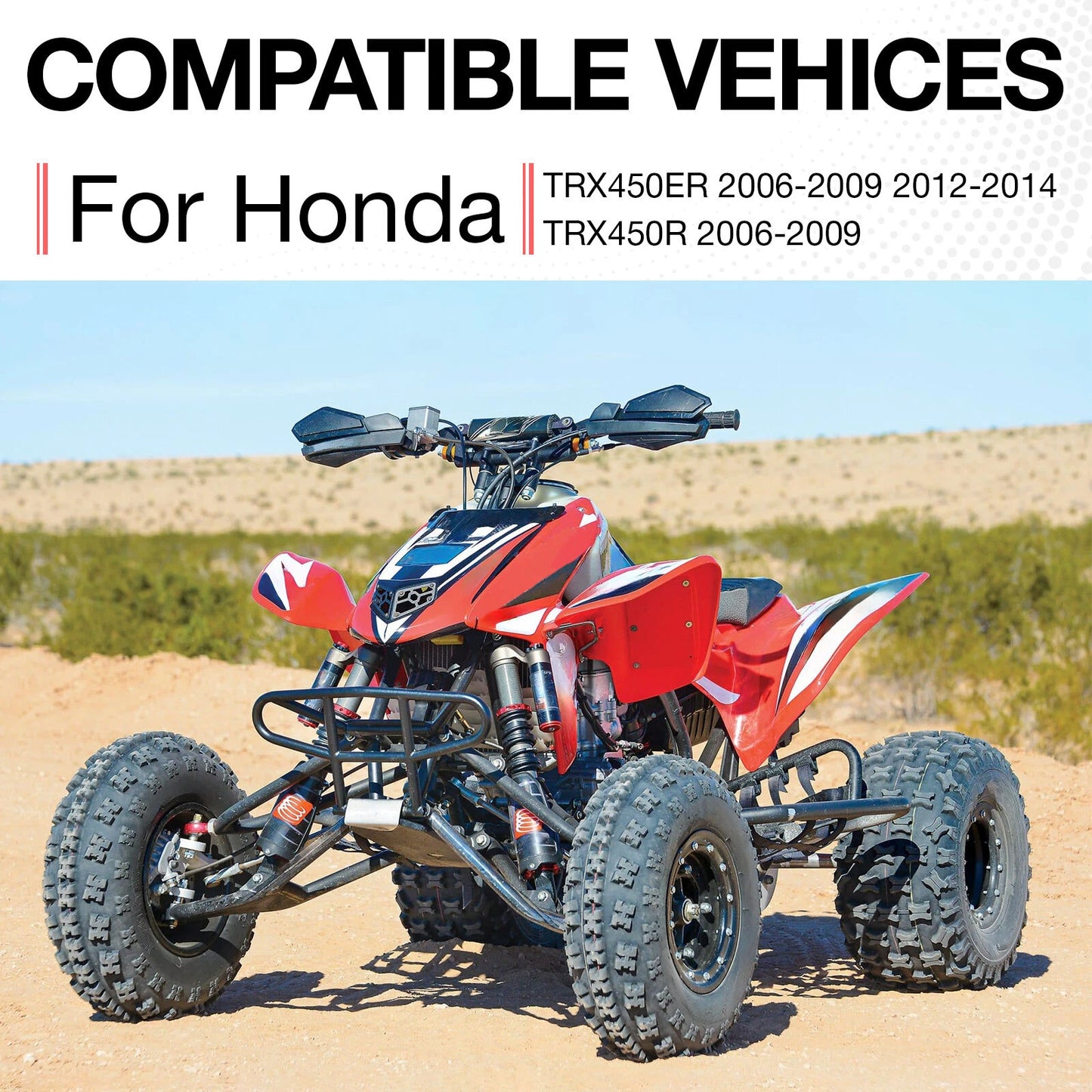 Tie Rods with End Kit for Honda TRX450ER/R 2006-2014