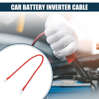 Cable 8AWG 1.5ft Marine Battery Inverter Cable for Car Red Copper Wire
