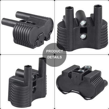 Ignition coil & spark plug wire w/cap for Sportster 883/1200 (2007–2020)