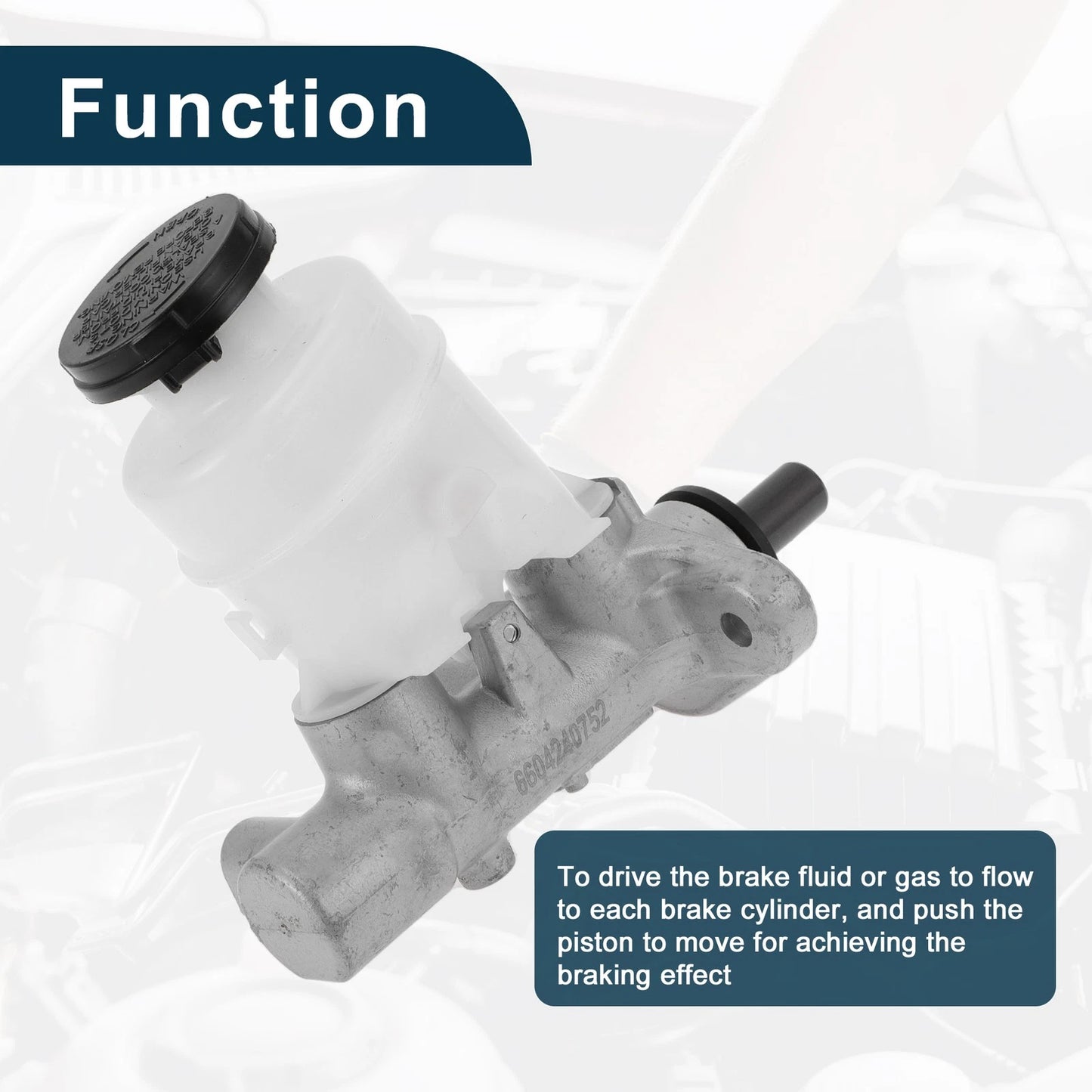 Brake Master Cylinder with Reservoir for Suzuki Carry (2005-2015)
