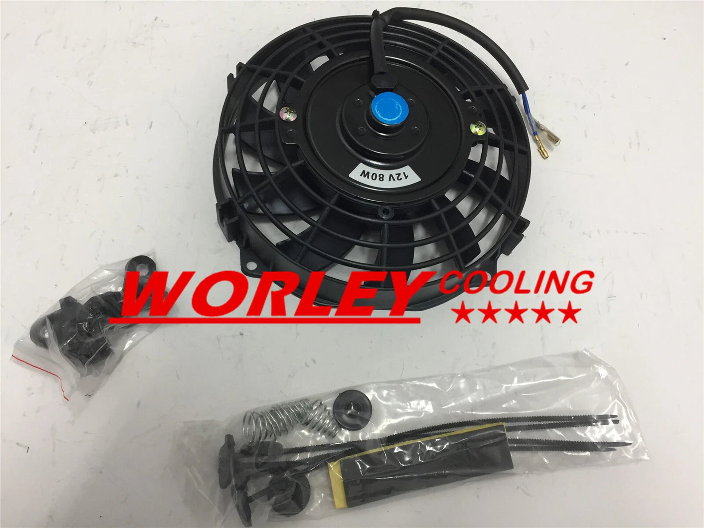 7" Electric Thermo Curved Blade Fan & Mounting for QLD