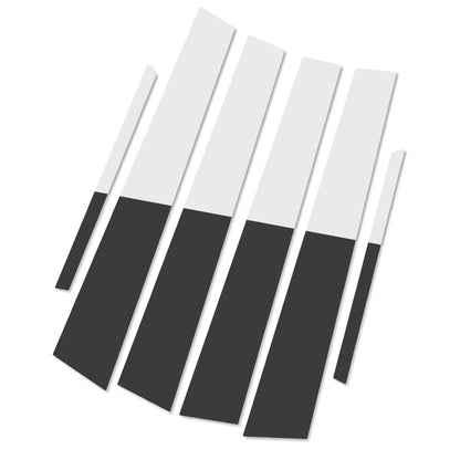 6pcs Chrome Door Trim Covers for Toyota Corolla (2003-2008)