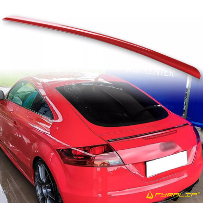 Red Boot Lip Spoiler for Audi TT 8J Coupe (2006-2014)
