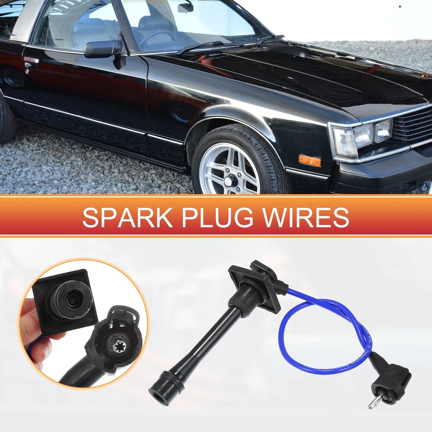 4pcs Spark Plug Wire Ignition Coil Cable for Toyota Celica (1994–1999)