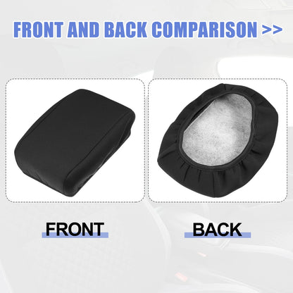Center Console Armrest Cover for Subaru Forester (2015-2018) Black