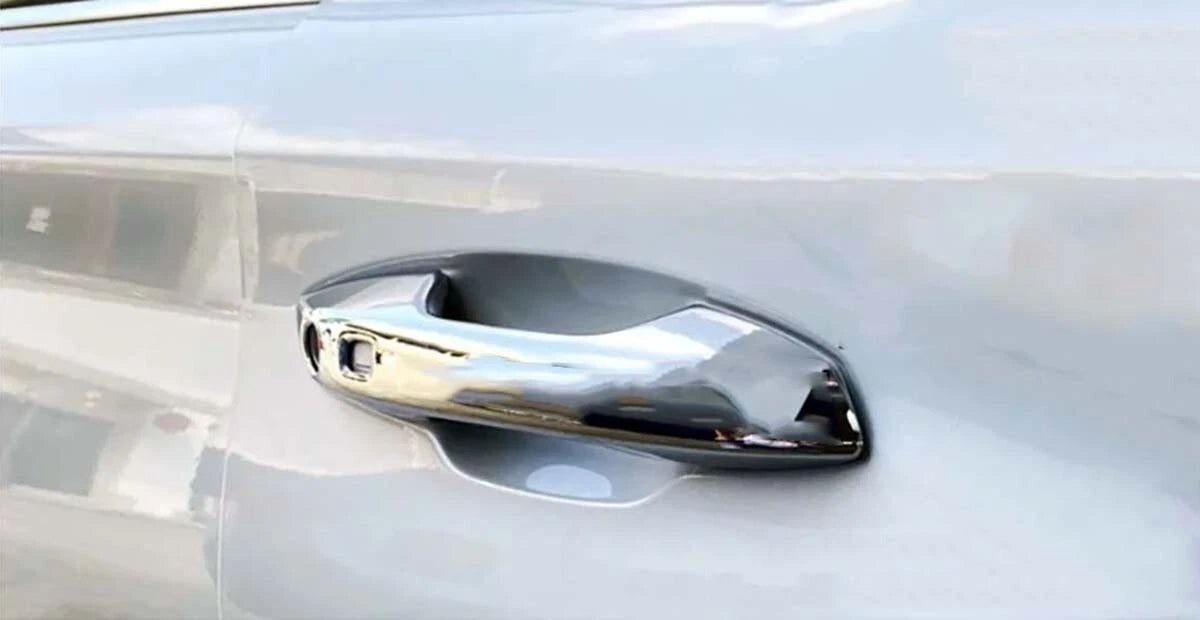 4 x Chrome Door Catch Handle Cover Trim for BYD Atto3 (2022-2024)
