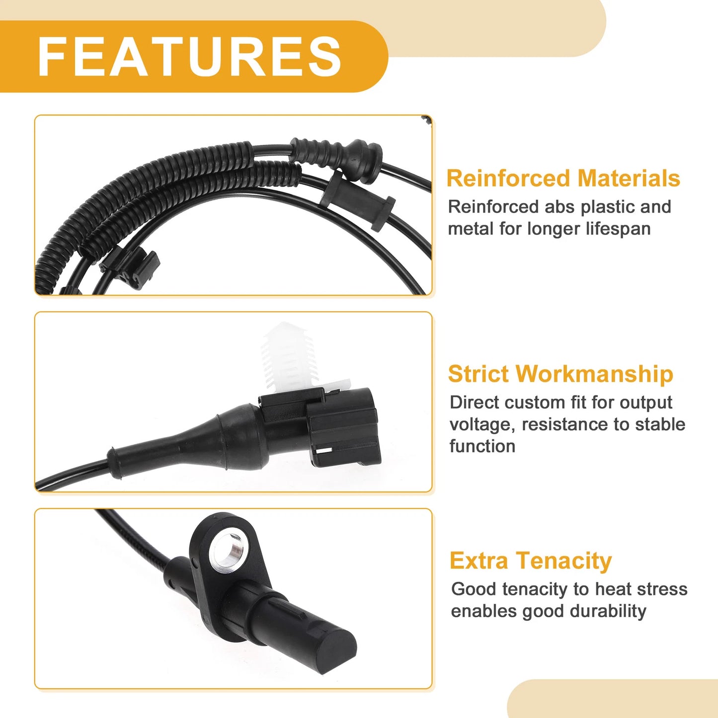 ABS Wheel Speed Sensor for Ford F-150 SVT Raptor (2010-2014)