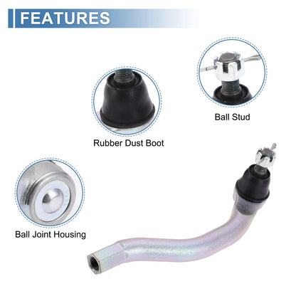 Front Outer Tie Rod Ends for Honda Civic (2006-2011)