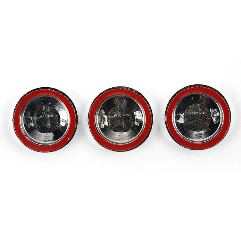3 x Door Key Socket Covers for Jeep Wrangler JL Gladiator (2018-2022)