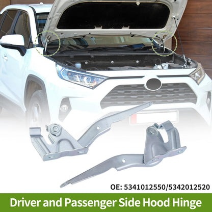 Hood Hinges 1 Pair for Toyota Corolla (2009–2013)