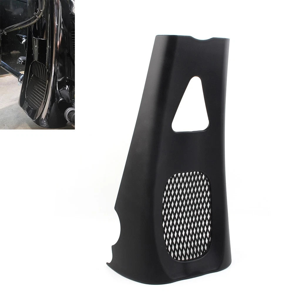 Stretched Chin Spoiler Scoop for Harley Touring Road (2017-2023) Matte Black