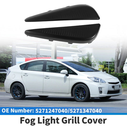 Front Left Front Right Fog Light Grill for Toyota Prius (2019–2022)