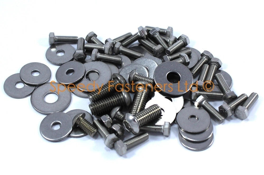 Stainless Steel Under Tray Diffuser Bolts for Lotus Elise Europa (2006–2010)