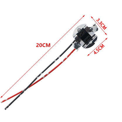 H7 Halogen Lamp Wiring Harness Socket Adapter for AU Car Light Bulb
