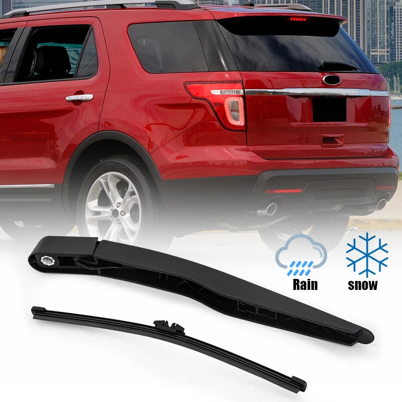 Rear Wiper Arm Blade Kit for Ford Escape, Explorer (2011-2017)